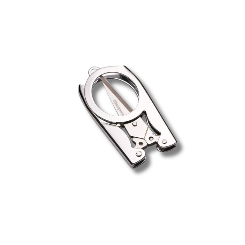 Stainless Steel Pocket Scissors (Foldable Travel Scissors)-2