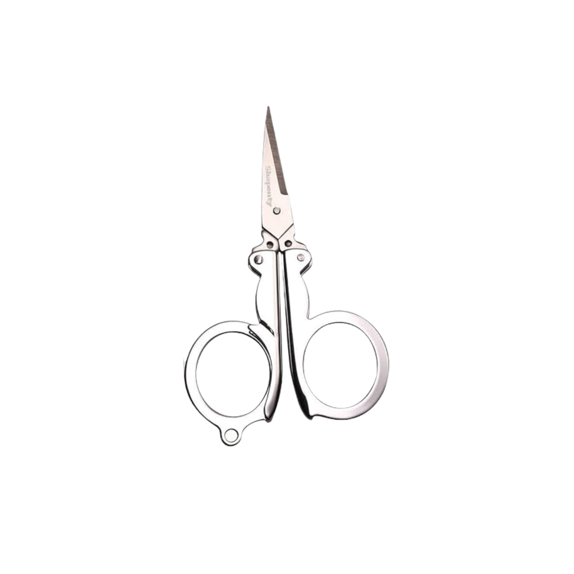 Stainless Steel Pocket Scissors (Foldable Travel Scissors)-3