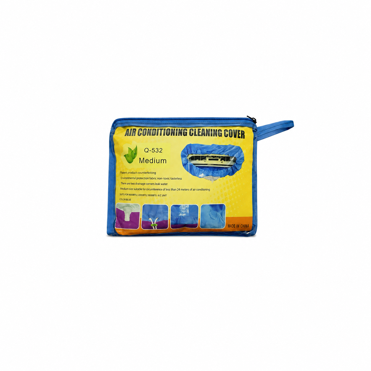 AC Cleaning Cover for Wall-Mounted Air Conditioners (9000–18000 BTU)-2